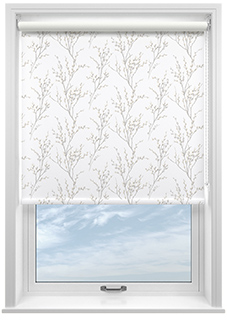 Laura Ashley Pussy Willow, Dove Grey - Roller Blind
